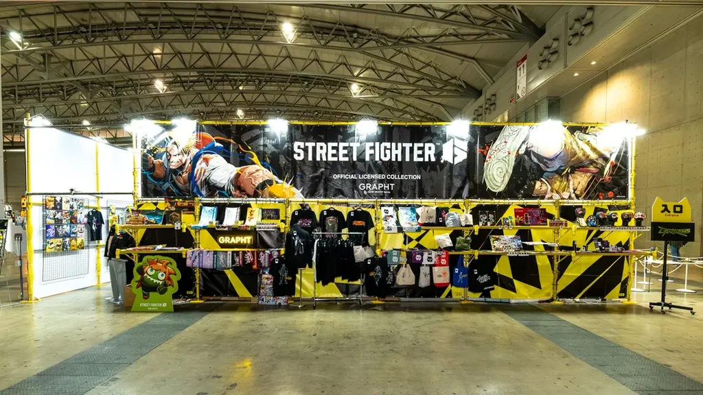 【GRAPHT】「東京ゲームショウ2025」出展 最新オリジナルゲーミングギアの展示や「スト6」など人気コラボアイテムを販売 画像 3