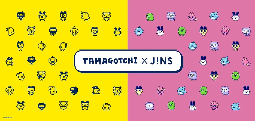 2025年8月7日発売『たまごっち』×JINSコラボメガネ登場
