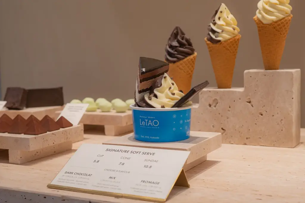 【小樽洋菓子舗ルタオ】シンガポールにて、洗練と余白の美学を表現する新店舗「LeTAO le chocolat」が誕生 画像 5