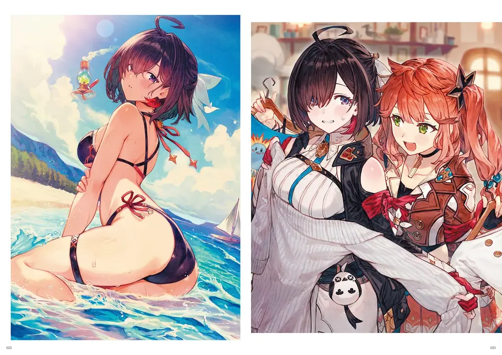 『ユミアのアトリエ』の公式ビジュアルコレクションが本日7月30日に発売! 制作過程を垣間見られるラフスケッチ、インタビューなど盛りだくさんの一冊 画像 4