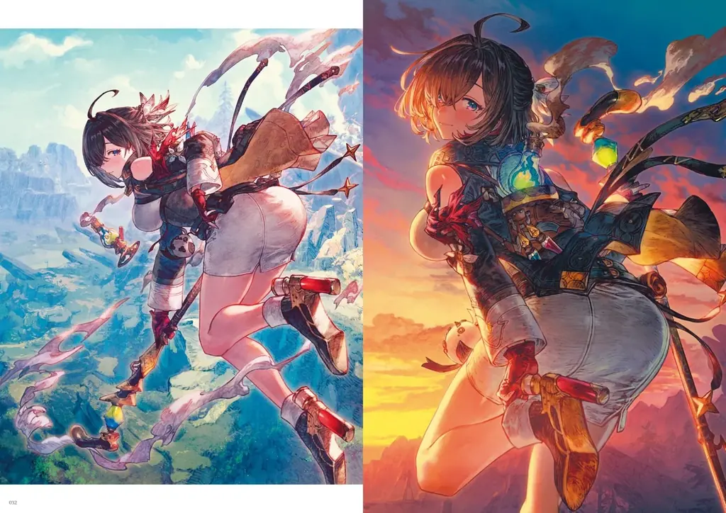 『ユミアのアトリエ』の公式ビジュアルコレクションが本日7月30日に発売! 制作過程を垣間見られるラフスケッチ、インタビューなど盛りだくさんの一冊 画像 6