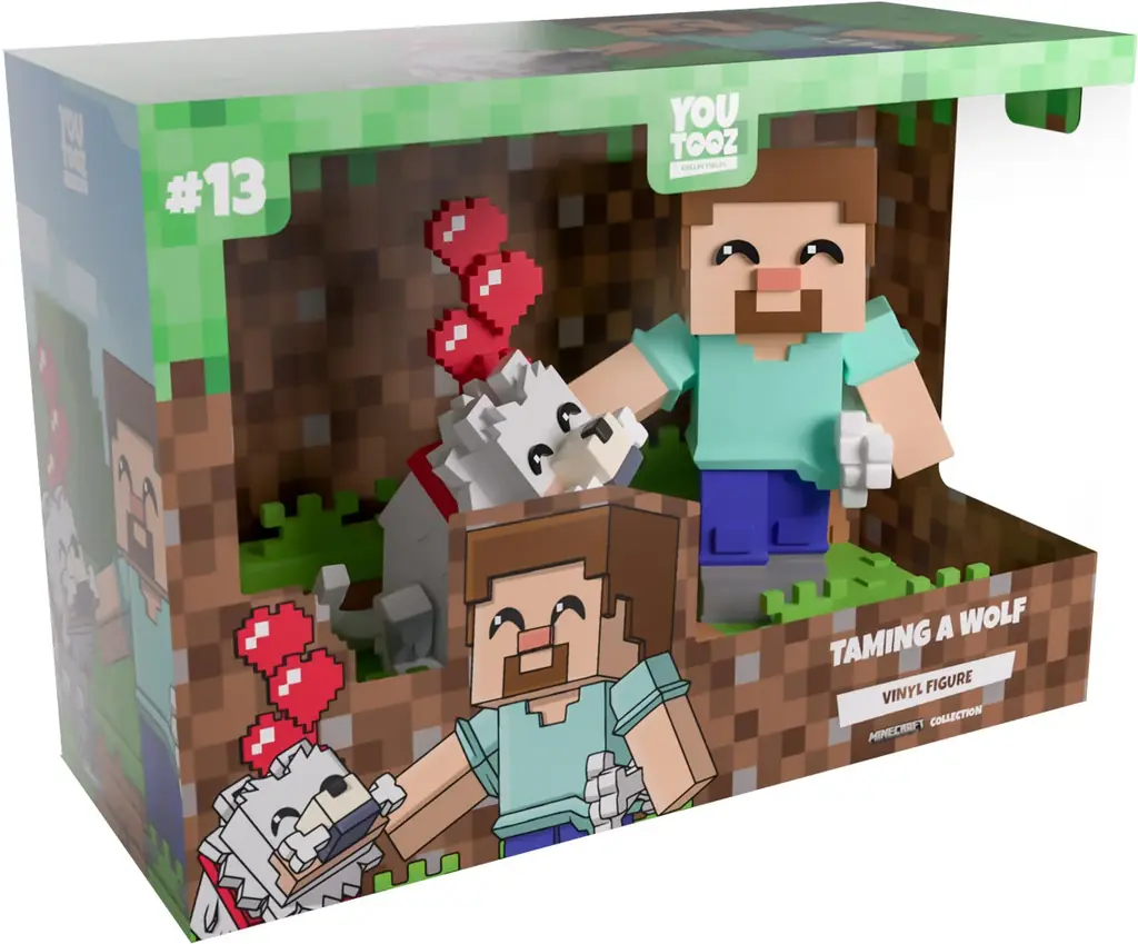 デスクに飾ろう！大人気ゲーム『マインクラフト』の人気キャラクター達のフィギュアが登場！ 画像 18
