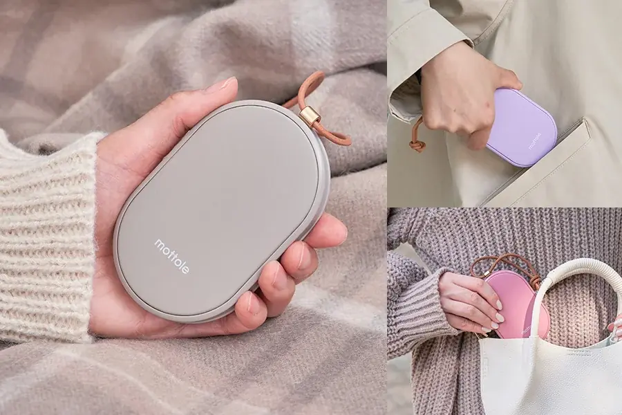 累計販売台数130,000台超のロングセラーmottole(モットル)の「充電式カイロ」が、カラーリングを一新して登場 画像 2
