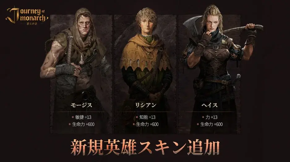 『Journey of Monarch – 君主の道』7月30日アップデート情報を公開!新たなPvPコンテンツ「攻城戦」を実装! 画像 3