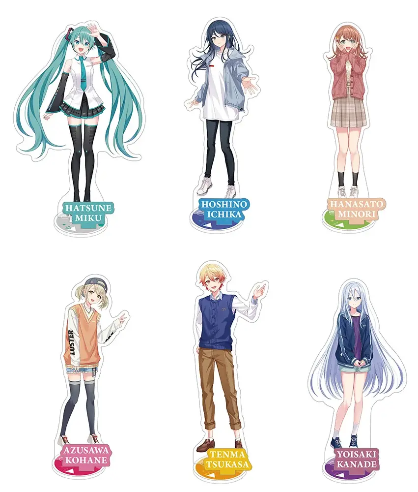 大阪・関西万博店にて先行発売された、『プロジェクトセカイ カラフルステージ! feat. 初音ミク』の新商品が、全国アニメイトで8月2日に発売! 同日より特典がもらえるフェアも開催!! 画像 2
