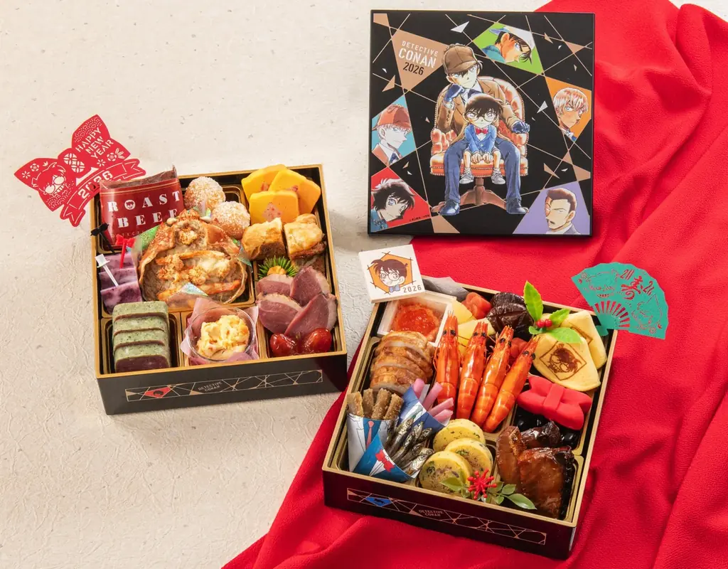 発売から4年連続完売御礼!名探偵コナンおせち2026年版「探偵たちの饗宴(パーティー)」8月1日より予約受付開始 画像 2