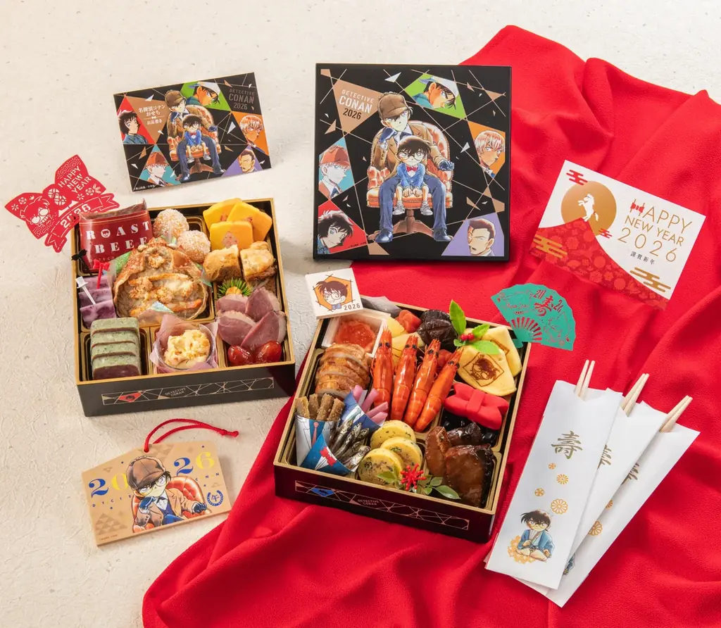 発売から4年連続完売御礼！名探偵コナンおせち2026年版「探偵たちの饗宴（パーティー）」8月1日より予約受付開始 画像 9