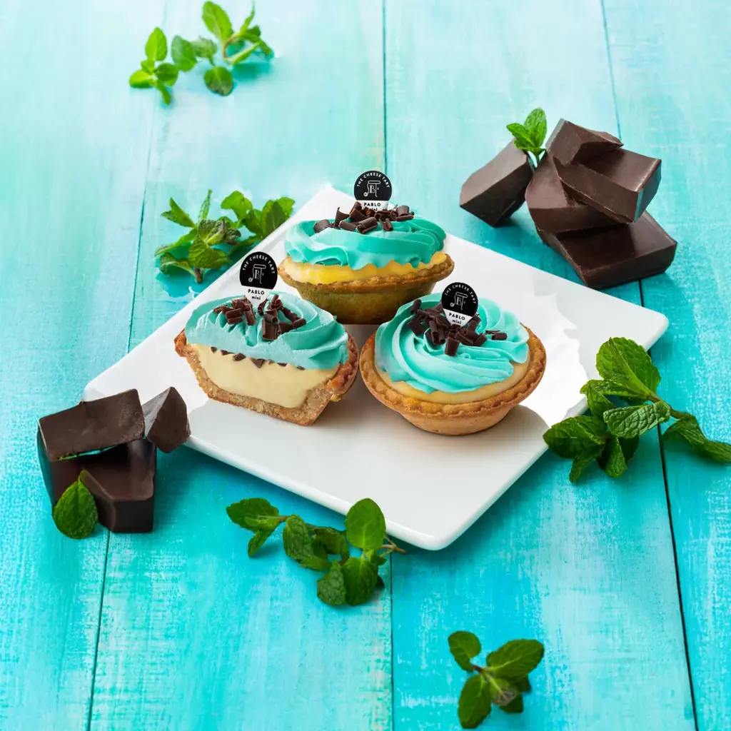 真夏に食べたい、爽快スイーツ！ミントホイップクリームがくせになる「PABLOmini チョコミント」が登場！ 画像 2