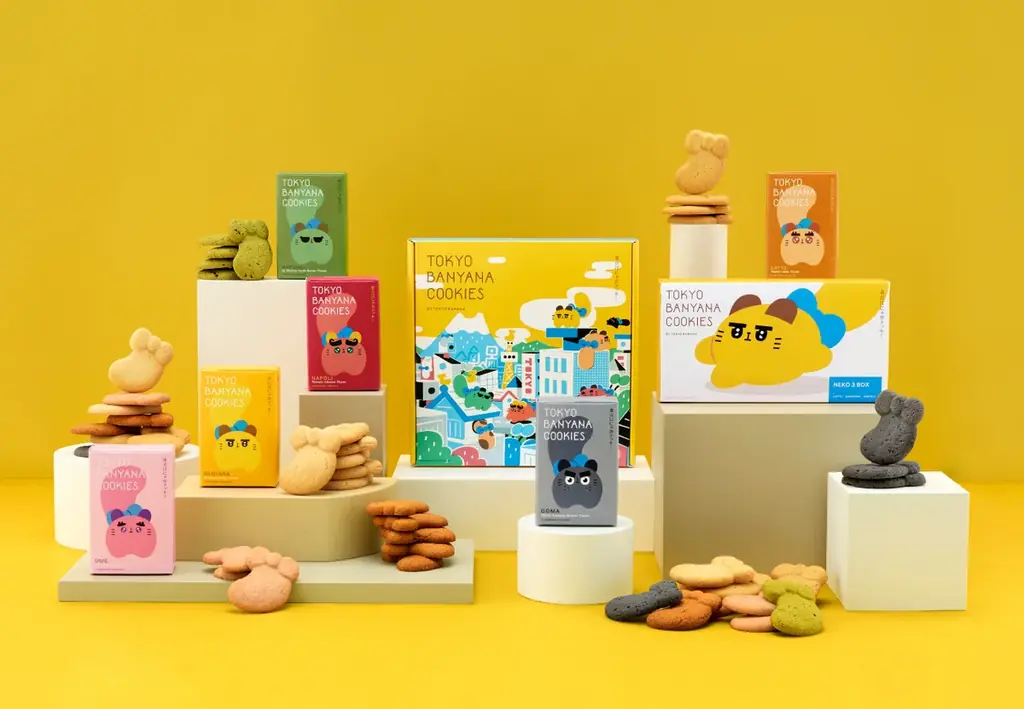 JR東京駅に誕生「東京ばにゃ奈クッキーズ」。まんまるなドジかわねこ「ばにゃ奈」のぬいぐるみ発売決定! 画像 4