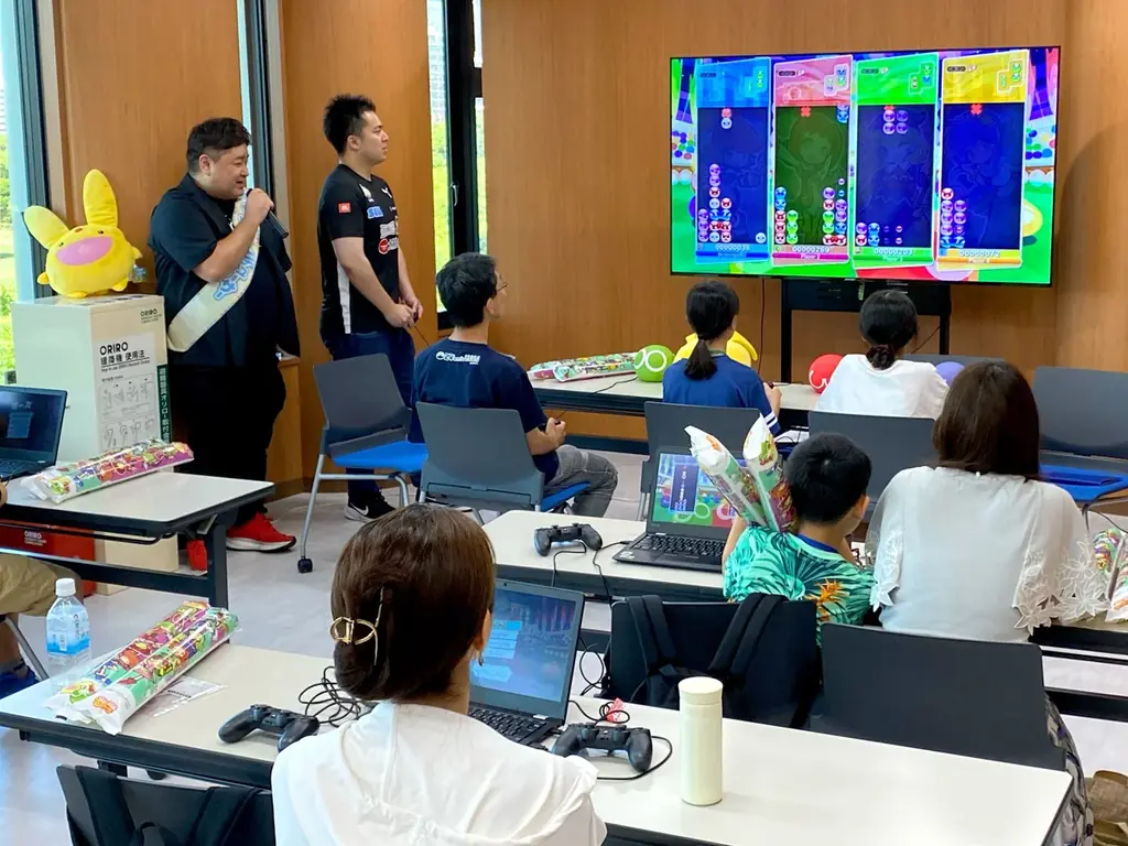 【開催報告】セガのゲーム「ぷよぷよ」とオタフクソースが初コラボイベント!「ソース×ソースコードを学ぶ!プログラミング&お好み焼教室」開催 画像 2