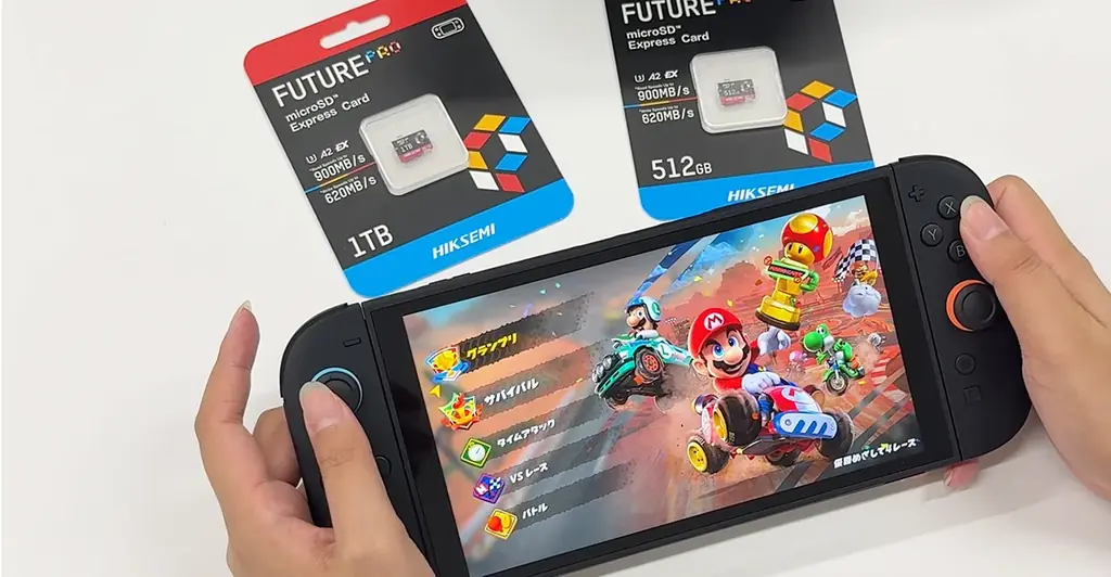 HIKSEMI、「microSD Express」カードを発売！Switch2で“マリオカート ワールド”を徹底検証 画像 2