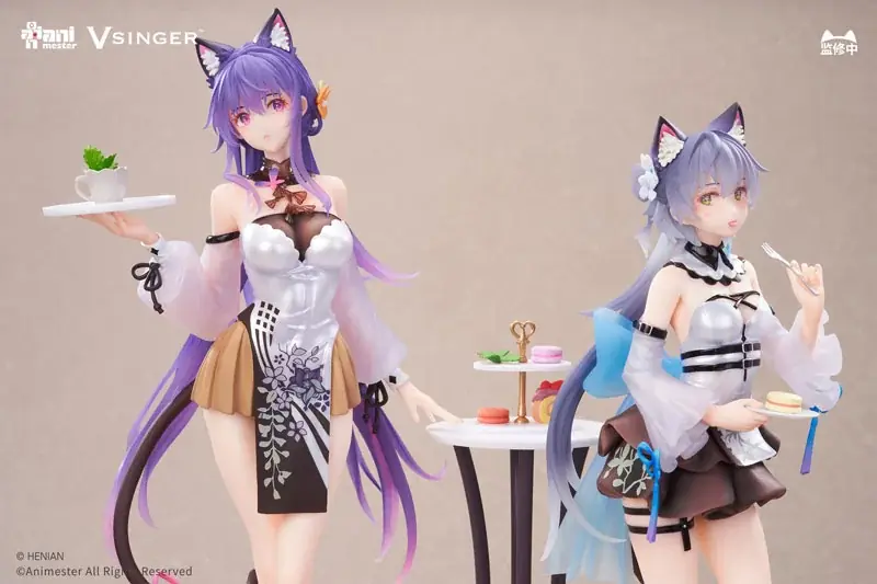 『VSINGER 洛天依＆墨清弦 不思議のティーブレイク Ver.』フィギュアが登場。あみあみにて予約受付中。 画像 14