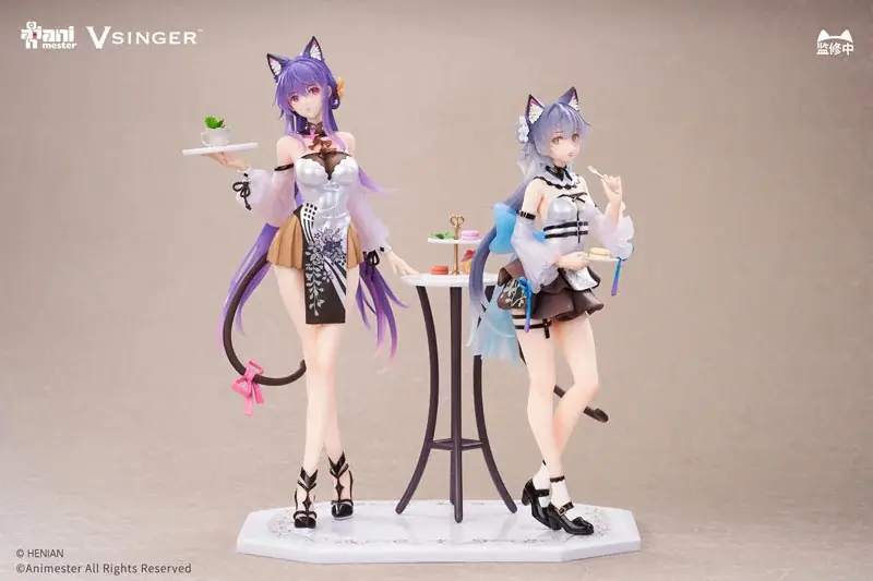 『VSINGER 洛天依＆墨清弦 不思議のティーブレイク Ver.』フィギュアが登場。あみあみにて予約受付中。 画像 2