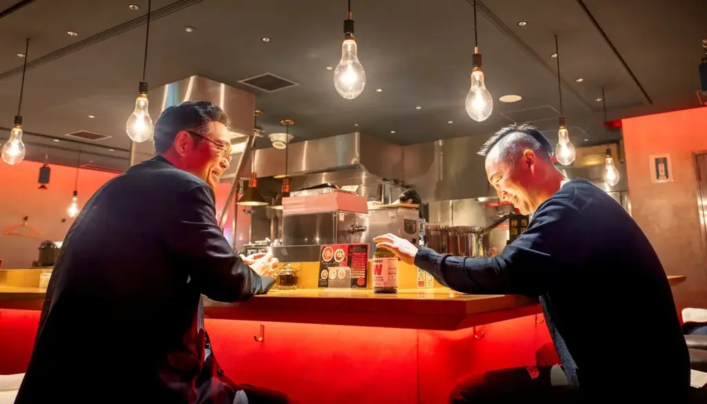 【飲食店×製薬会社】異色コラボが決定！AFURI辛紅でラーメンを食べるとコラボステッカーと「強力わかもと」が貰えるキャンペーンを実施。 画像 1