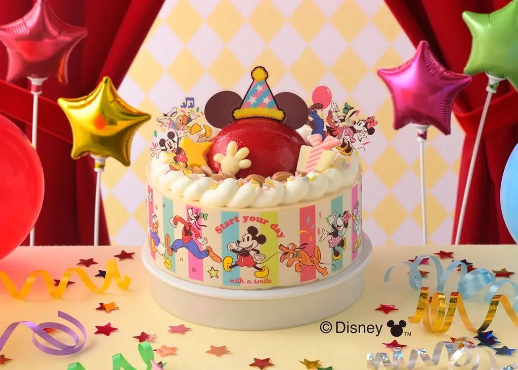 2025年8月1日開始！ディズニーの華やかデコレーションケーキ予約受付