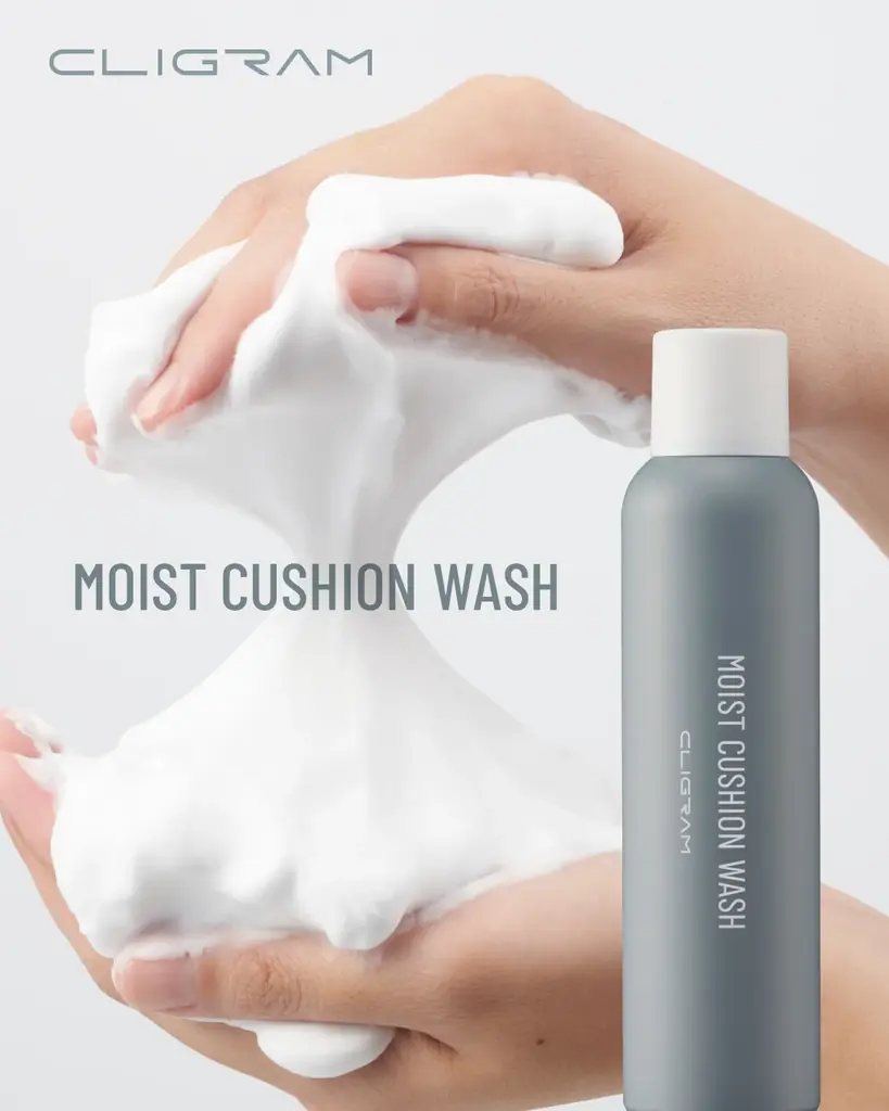 モイストクッション洗顔発売