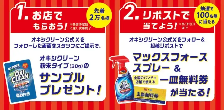 カレーうどんを抜いて堂々1位！トマト系パスタ・ナポリタンの食べこぼし汚れに立ち向かうパンチョ＆オキシクリーンのコラボが実現 画像 3