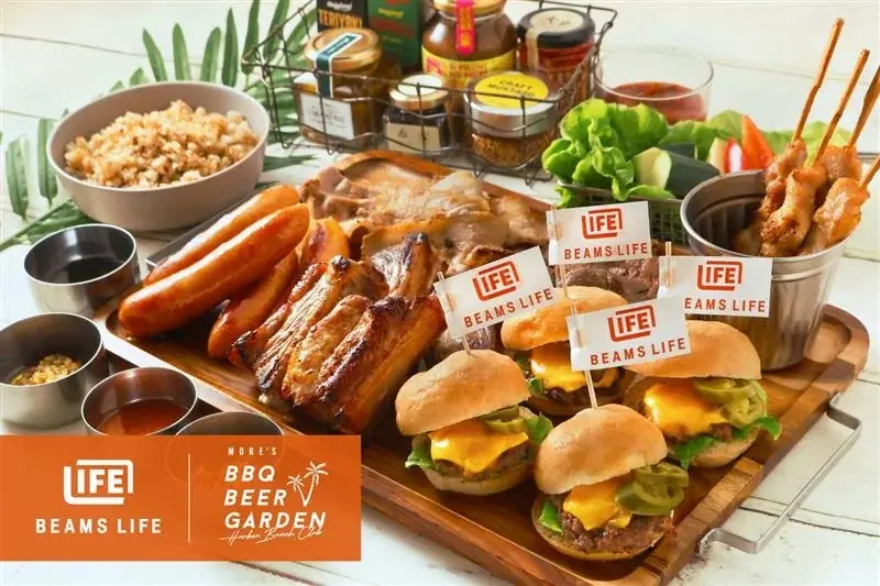 2025年8月8日開始！横浜モアーズ屋上でビームスコラボBBQ開催