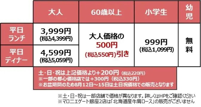【しゃぶ葉】お盆の時期に「牛たん」も一緒に楽しめるコースで登場！数量限定『北海道産牛肩ロース』が復活 画像 3