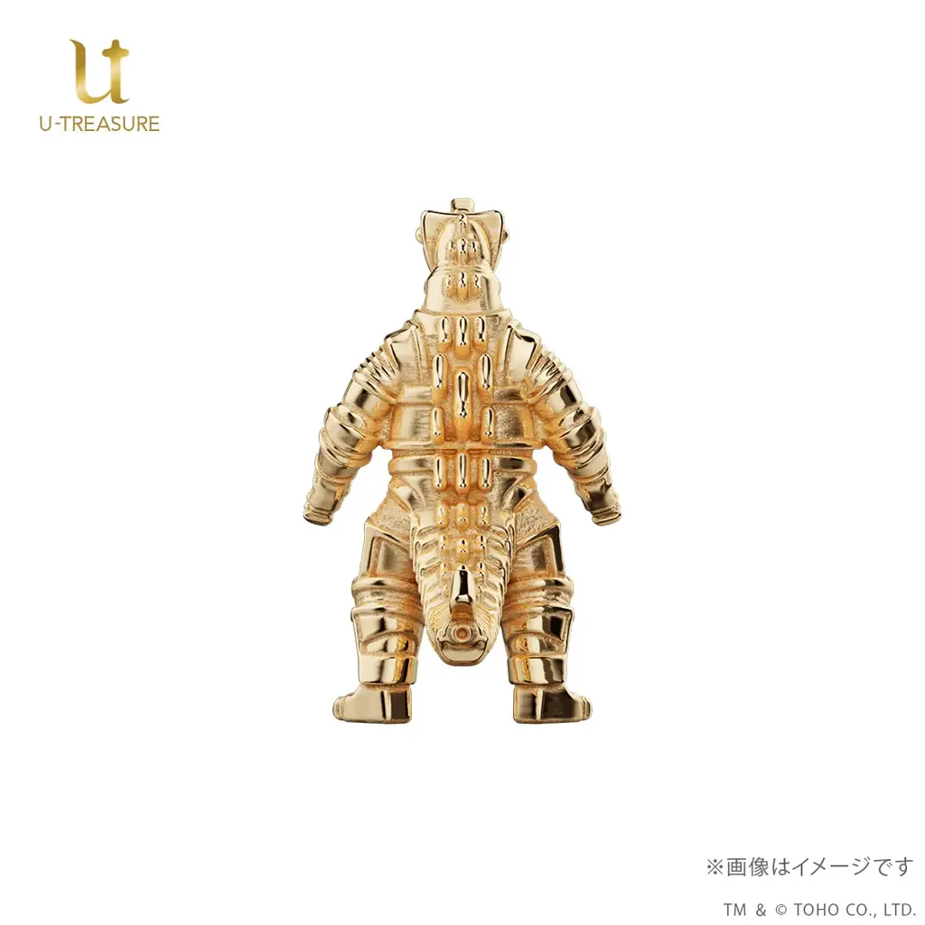 金で甦る、史上最強のロボット怪獣「メカゴジラ」。全身が兵器と化す「メカゴジラ」の魅力をスペースチタニウムではなくK18イエローゴールドで表現！世界限定100体、9月8日（月）まで予約受付 画像 5