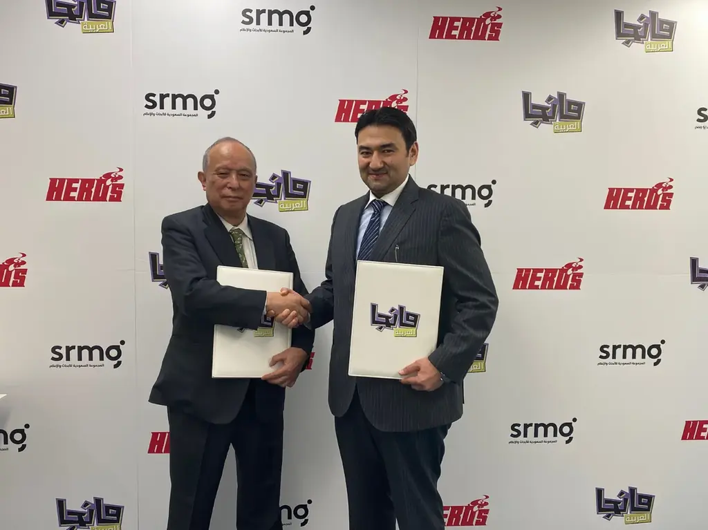 2025年8月1日開始、マンガアラビアとヒーローズ提携でグレンダイザーがアラビア語化