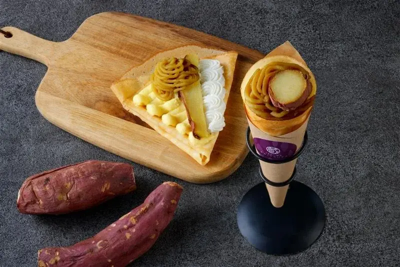 さつまいもシーズン到来にあわせて売上ランキング上位のカフェメニューから“味付けなし”が新登場！『紅天使の焼き芋フライ プレーン』2025年8月6日(水)発売 画像 3