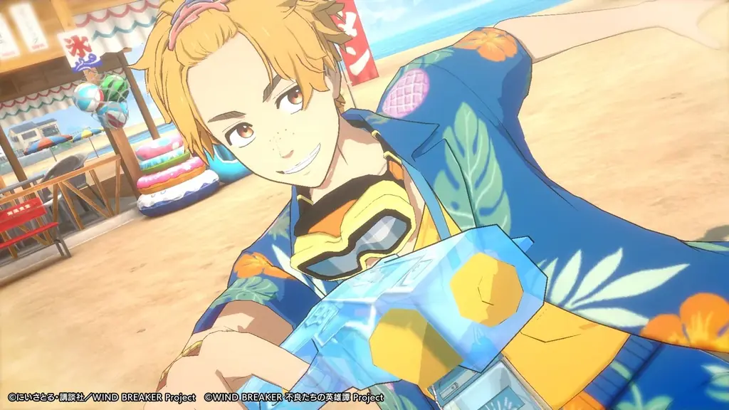 『WIND BREAKER 不良たちの英雄譚』オリジナルストーリーイベント「ビーチサイドヒーローズ!」開催! 水着衣装の梶・楡井が期間限定で登場! 画像 3