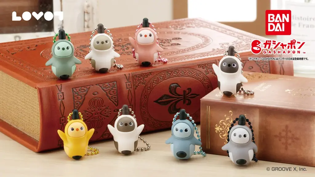 『LOVOT[らぼっと]』のガシャポン®＆プライズが登場！全8種類の「カプセルスイングマスコット」や思わず抱きしめたくなる「ふわころLOVOT」などが2025年8月より順次登場 画像 1