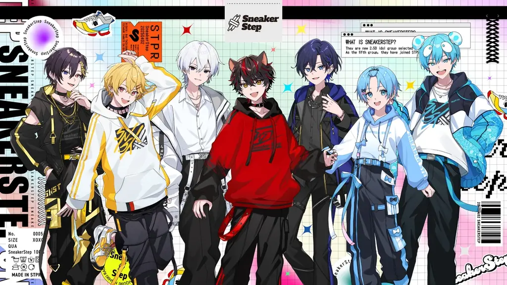 STPRがアニメイトガールズフェスティバル2025に初出展!「すとぷり」など全5グループがブースを彩り、「めておら」が噴水広場のオープンステージに! 画像 7