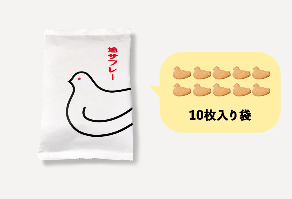【8月10日は鳩の日】鳩サブレーをモチーフにした「袋留めクリップ」「ジッパーバッグ」を販売します。 画像 17