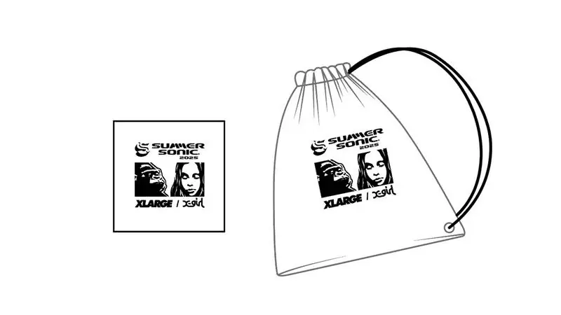 SUMMER SONIC EXCLUSIVE COLLABO COLLECTION〜Beyond The Street〜 SUMMER SONIC × XLARGE × X-girl 画像 3