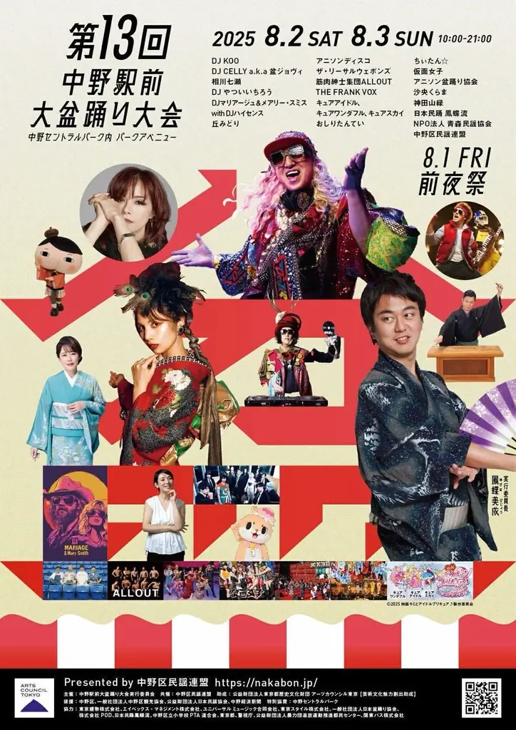 【アニソン×盆踊り×筋肉】中野駅前大盆踊りにて、TVアニメ『まったく最近の探偵ときたら』とのコラボ『筋肉盆踊り』実施決定！ 画像 10