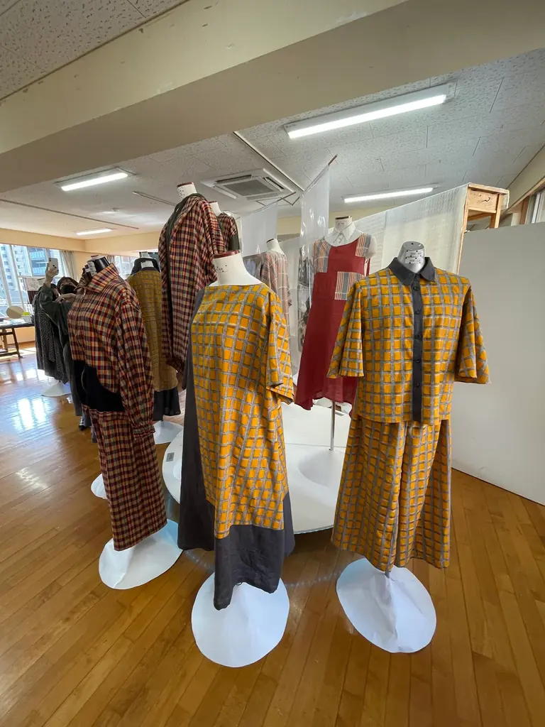 初開催! 紡ぐ ― 縁(YUÁN)香蘭ファッションデザイン専門学校 学生による 久留米絣アーカイブ展 画像 4