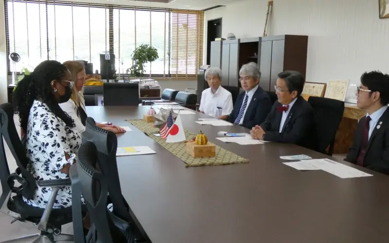 【岡山大学】アメリカ国務省教育・文化局関係者らが那須保友学長を表敬訪問~日米の教育交流をさらに深化~ 画像 2