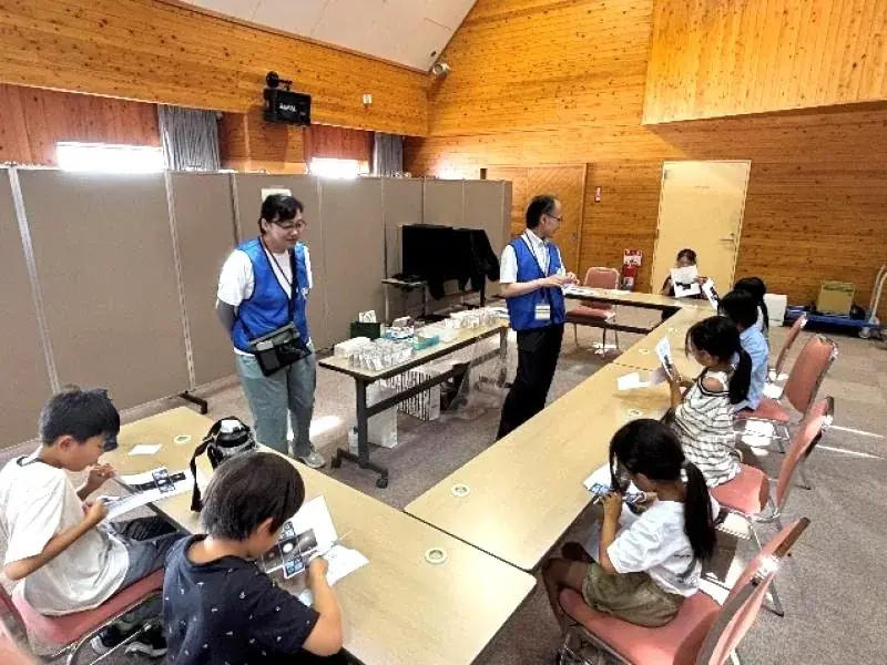 【岡山大学】岡山大学総合技術部が岡崎嘉平太記念館「令和7年度わくわく科学塾」に出展しました 画像 3