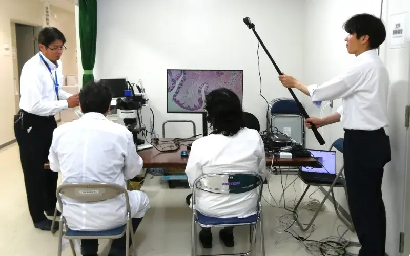【岡山大学】令和7年度岡山大学TCカレッジ医工系コース中級カリキュラム「生物系各種光学顕微鏡（基礎）」を実施 画像 4