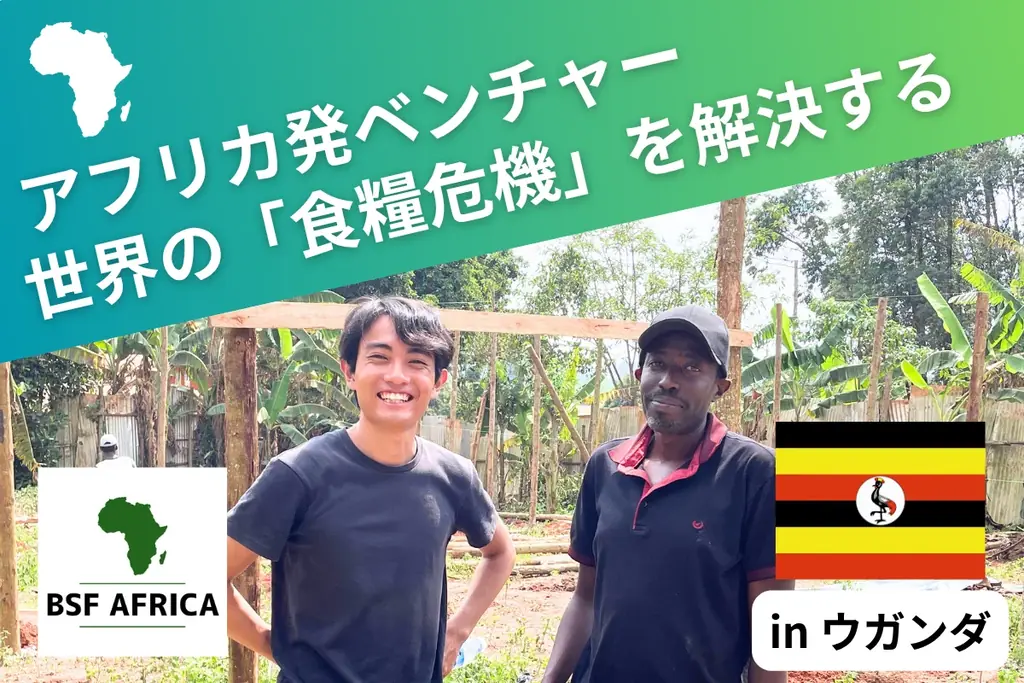 7月2日開始！BSF AFRICAが昆虫プロテインで食糧危機に挑む