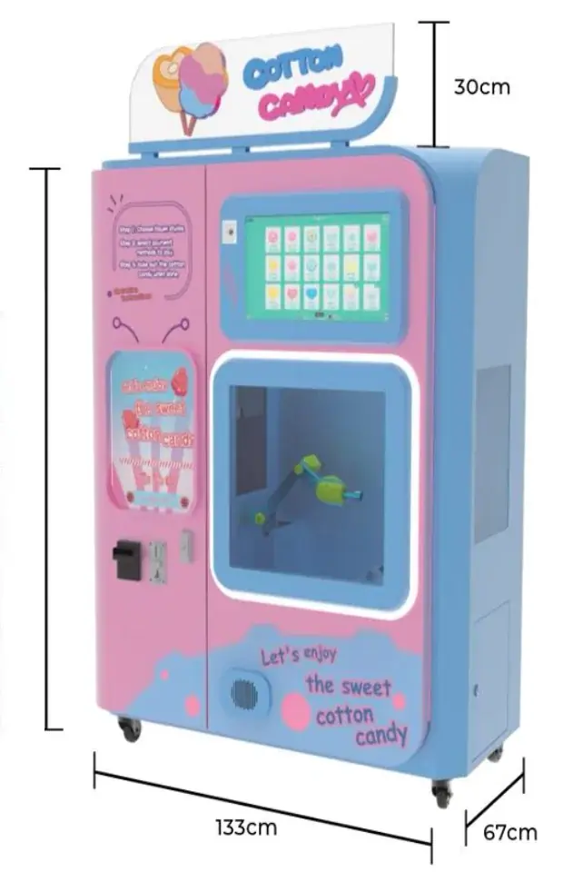 横浜・八景島シーパラダイスに【わたあめ自販機】が登場! 画像 4