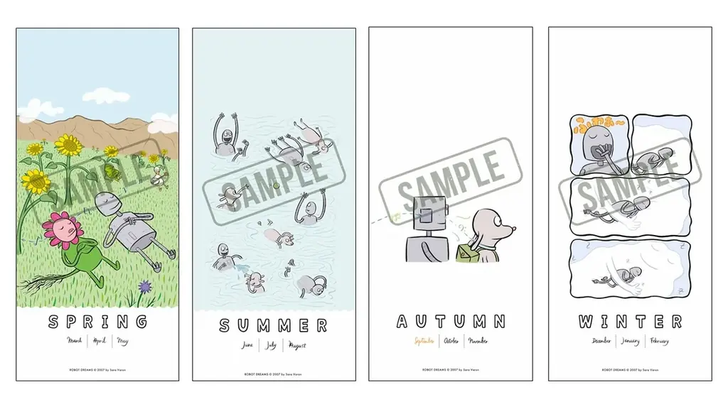 9月に発売！　大ヒット映画『ロボット・ドリームズ』原作の日本版、オンライン書店での予約を8月4日に開始 画像 4