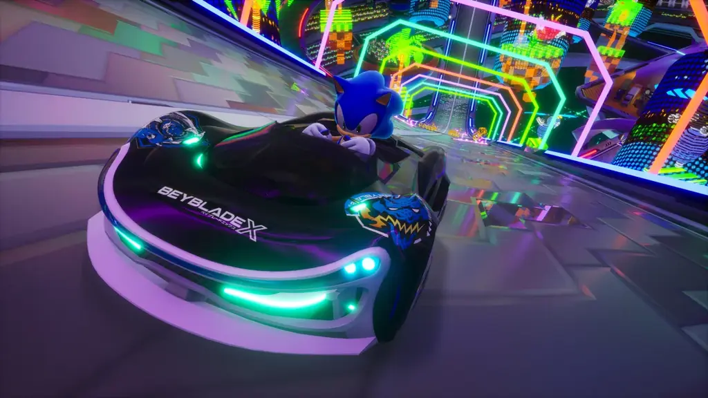 2025年9月25日発売『ソニックレーシング』とベイブレードXが初コラボ