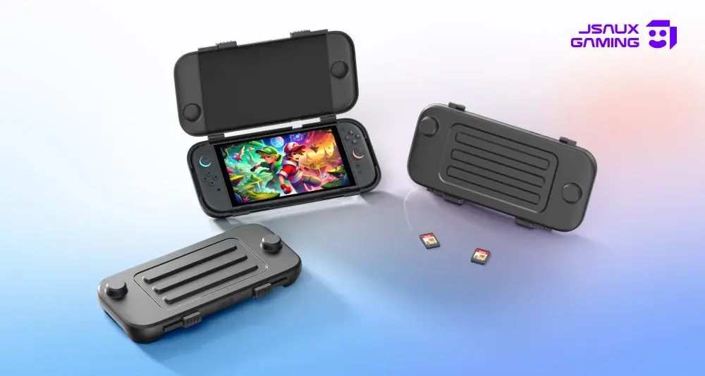 8月4日発売｜JSAUXのSwitch 2専用耐衝撃ケース「RuggShell」特徴解説