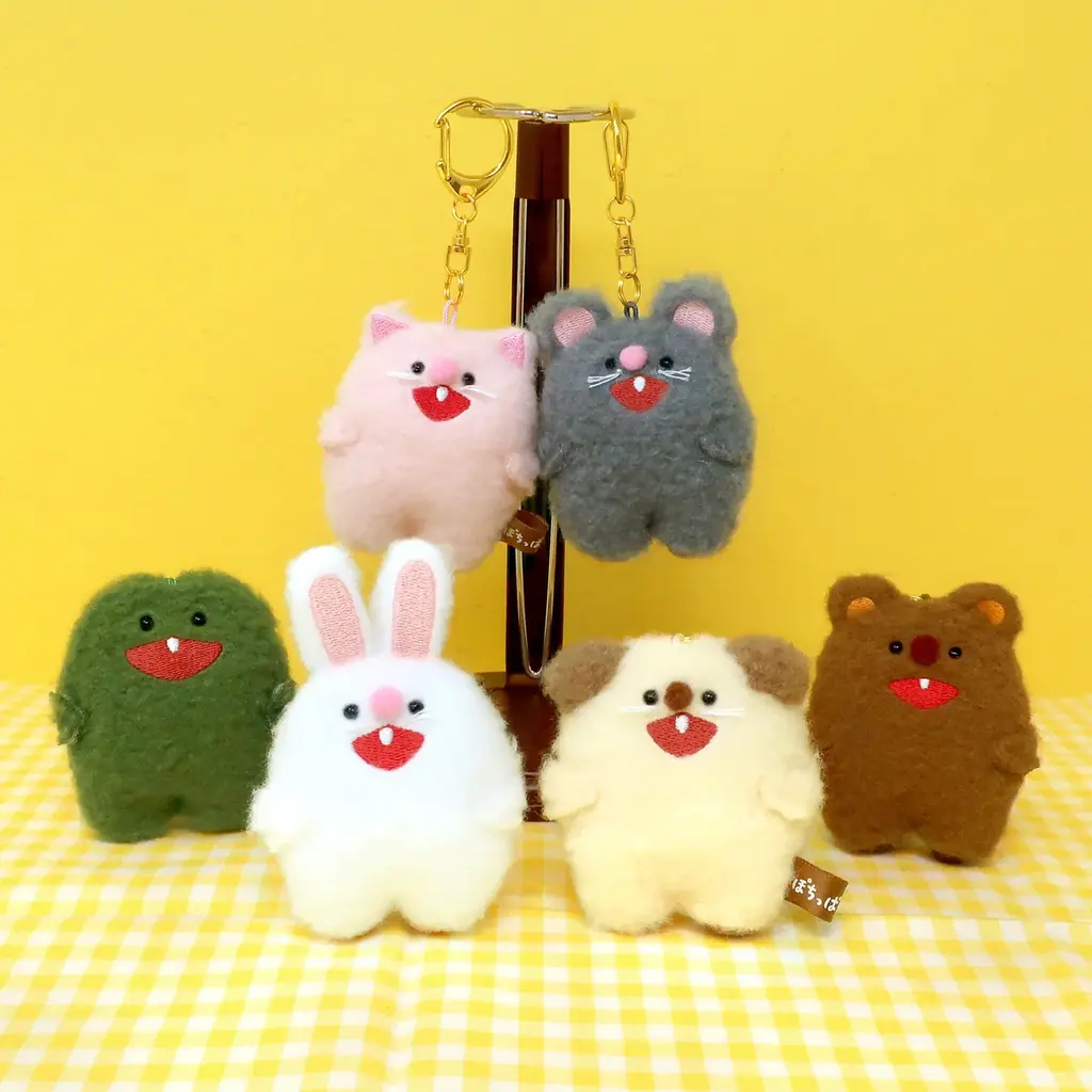 にぱっと笑顔が可愛らしい『ぽちっぱ』シリーズからキーホルダーが新登場！ 画像 1