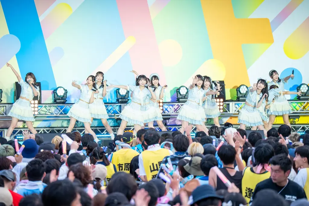 ≒JOYが8月3日TOKYO IDOL FESTIVALで初のHOT STAGE出演し熱演
