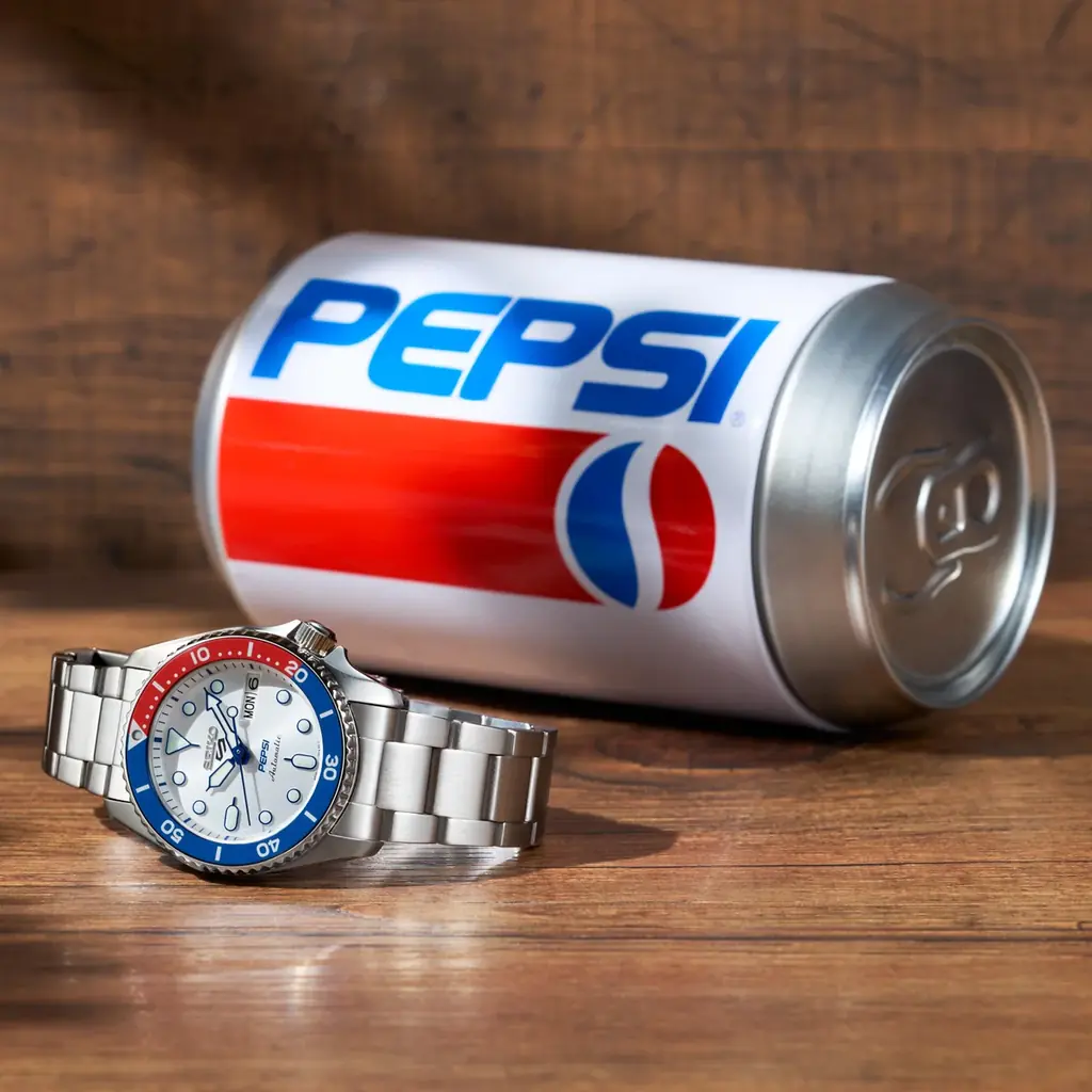 <セイコー 5スポーツ>より、Pepsi®との初のコラボレーション限定モデルを発売! 画像 3