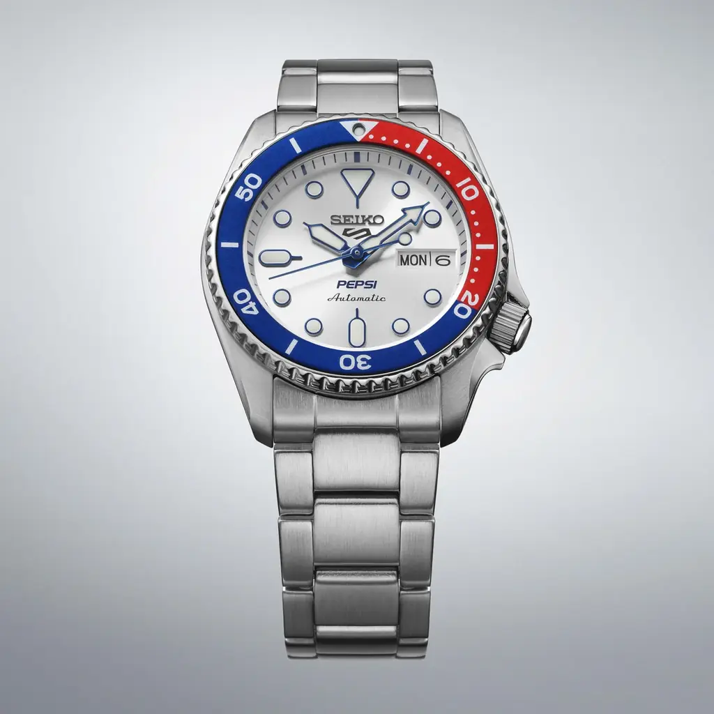 <セイコー 5スポーツ>より、Pepsi®との初のコラボレーション限定モデルを発売! 画像 6