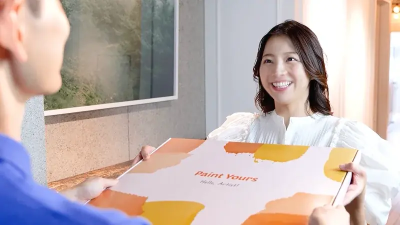 思い出をアートに変える「Paint Yours」初のテレビCM放映決定 画像 5