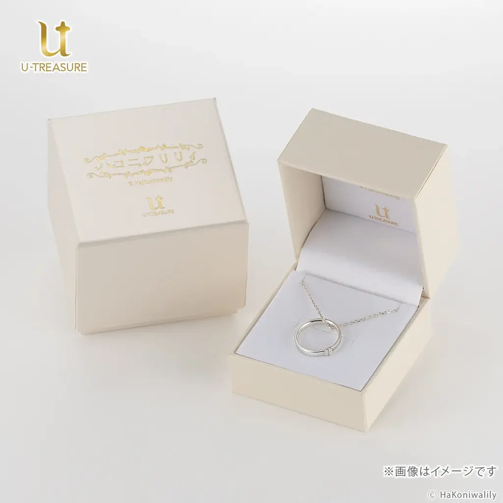 ふたりの指のサイズでリングを作成。【ハコニワリリィ】リングネックレス。刻印やモチーフ、イメージカラーを表現し天然石をあしらった彼女とのつながりを感じられるデザイン 画像 16