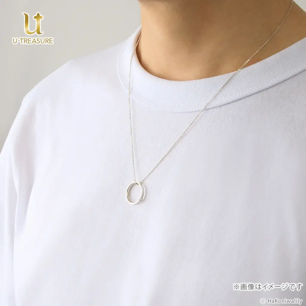 ふたりの指のサイズでリングを作成。【ハコニワリリィ】リングネックレス。刻印やモチーフ、イメージカラーを表現し天然石をあしらった彼女とのつながりを感じられるデザイン 画像 18