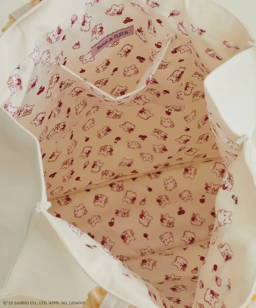 【Maison de FLEUR】サンリオのキャラクター『はなまるおばけ』のお誕生日をお祝い！キャラクターとチェリーをモチーフにしたキュートなアイテムが登場 画像 4
