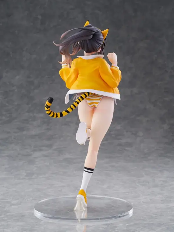 大人気イラストレーターけけもつ氏のオリジナルキャラクター『トラ娘のちょび美』が立体化。あみあみ限定でご案内中。 画像 6